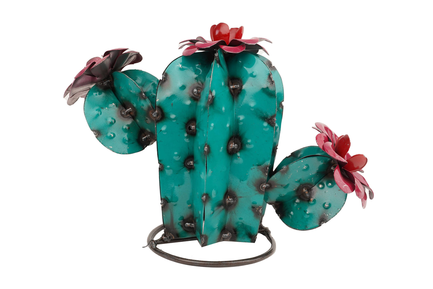 Sahuaro Metal Cactus-Garden-Yard Art-13x5x10H-Small
