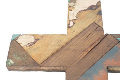 Reclaimed Wood Large Cross-Wall Decor-11x17 inch-Large Cross