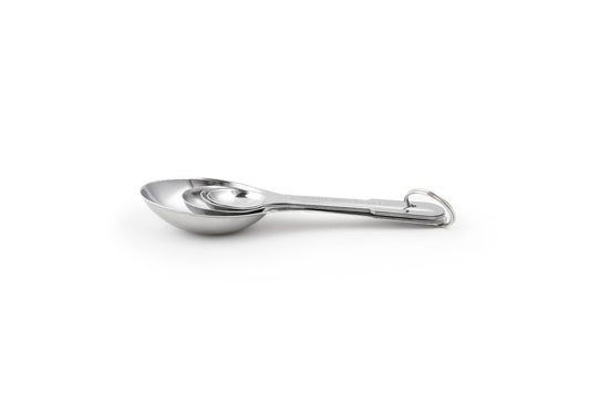 Fox Run Measuring Spoon Set, Stainless Steel, 5.25" x 1.75"