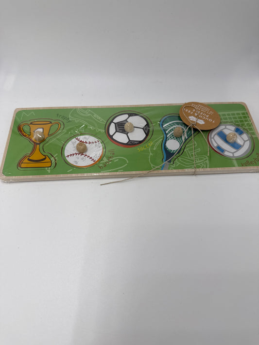 Sports touch & feel puzzle