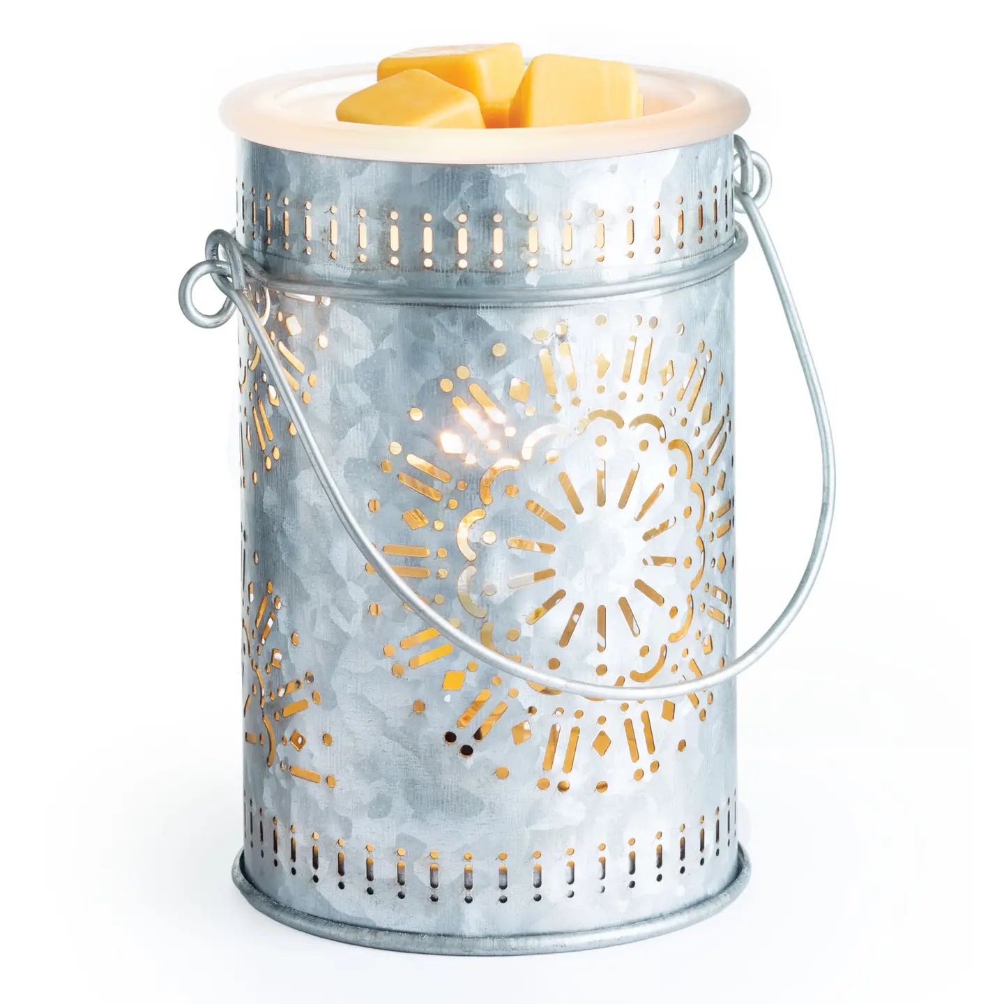 Illumination Fragrance Warmer-Deluxe Galvanized Tin
