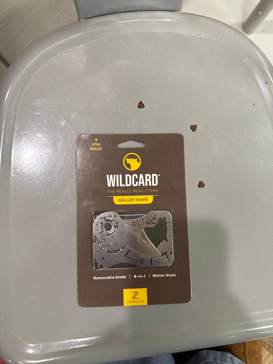 Wild Card Wallet Knife