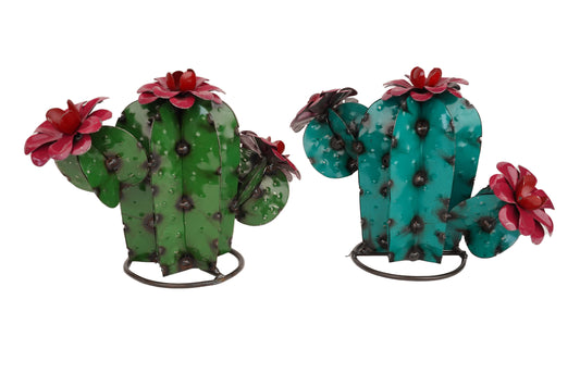 Sahuaro Metal Cactus-Garden-Yard Art-13x5x10H-Small
