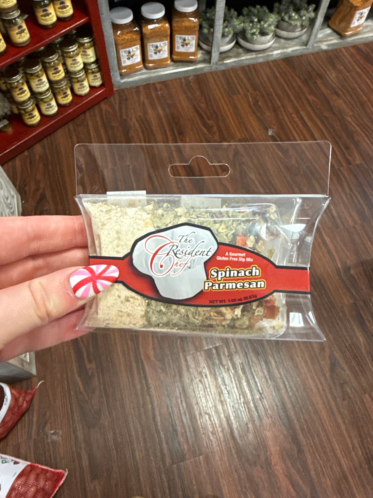 Spinach Parmesan mix