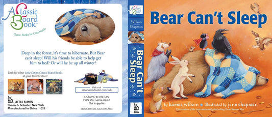 Bear Can't Sleep by Karma Wilson