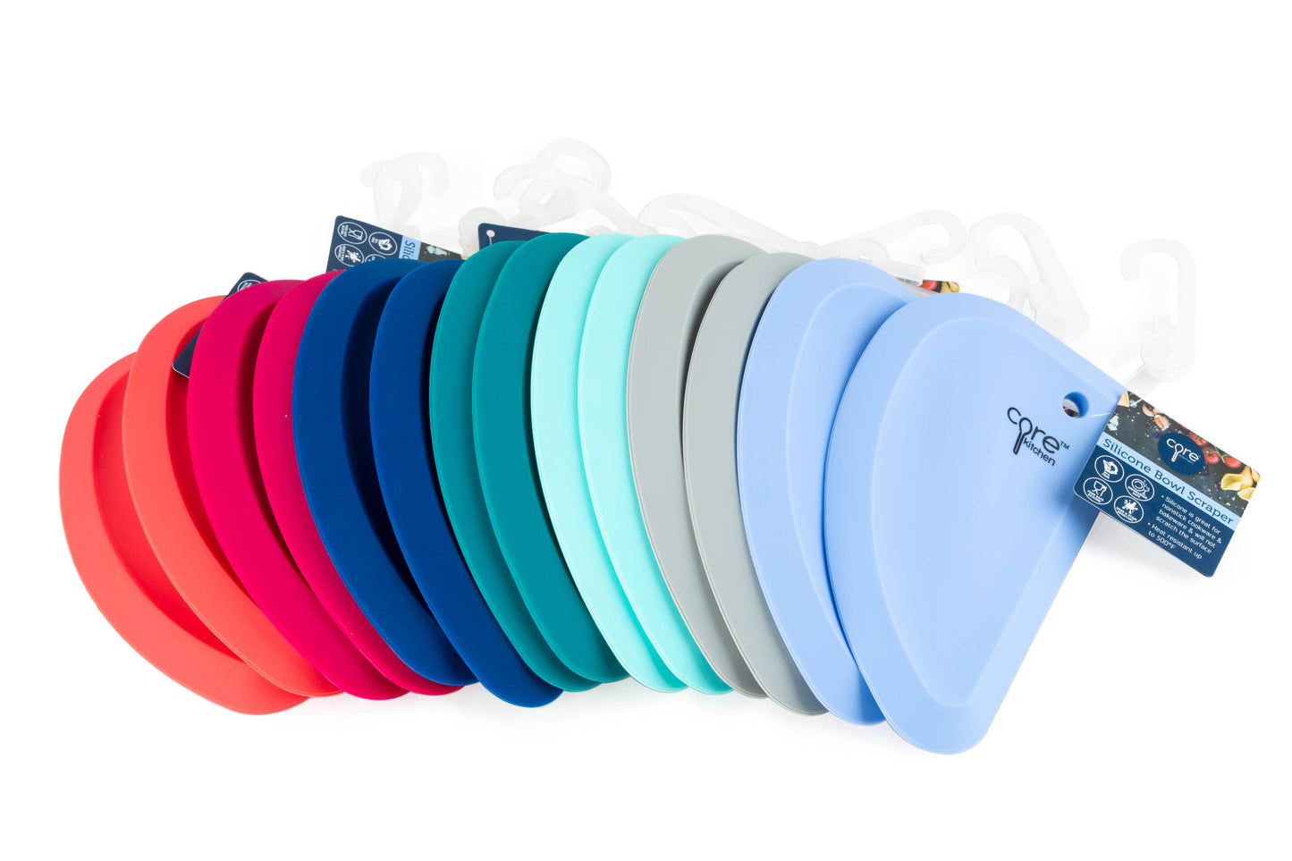 CORE KITCHEN Silicone Bowl Scraper - New