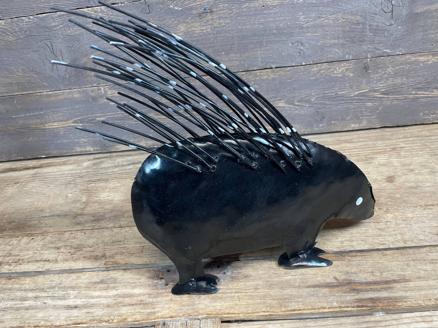 Porcupine-Metal-Yard Art-Garden-Porcupine-