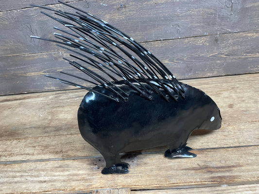 Porcupine-Metal-Yard Art-Garden-Porcupine-