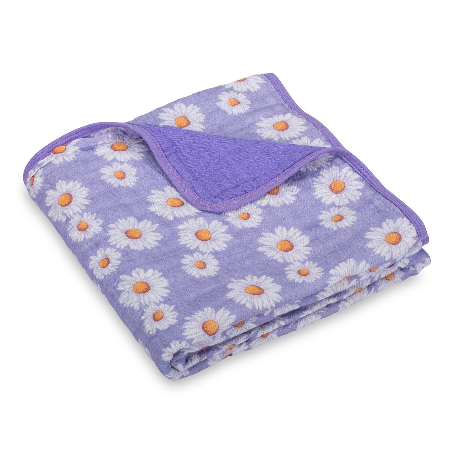 Beautiful Daisy Baby Toddler Muslin Blanket