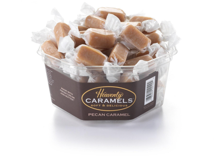 Pecan Caramels | Heavenly Caramels 1lb 2oz TUB