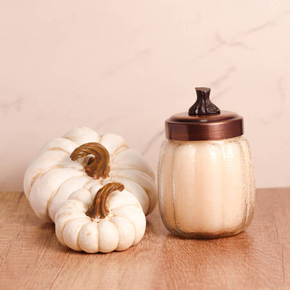 Pumpkin Swirl – 15oz Pumpkin Fall Scented Jar Candle
