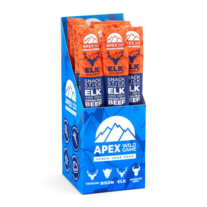 Elk & Grass Fed Beef Snack Sticks