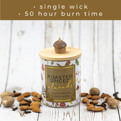 Roasted Spice Almonds – 10oz Holiday Scented Gift Candle