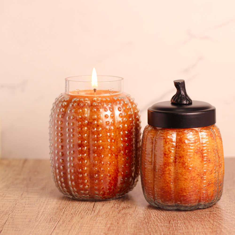 Autumn Orchards – 15oz Pumpkin Fall Scented Jar Candle
