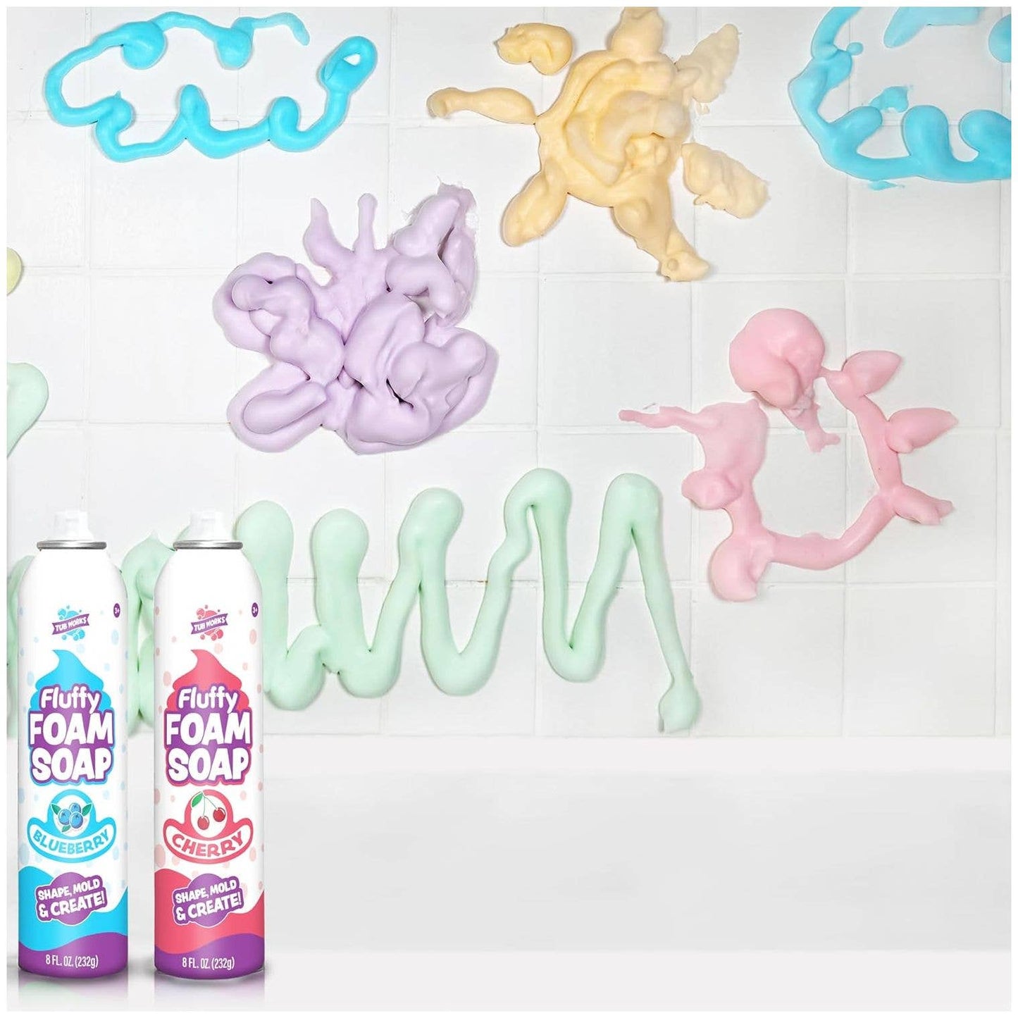 Tub Works® Fluffy Foam Soap,
