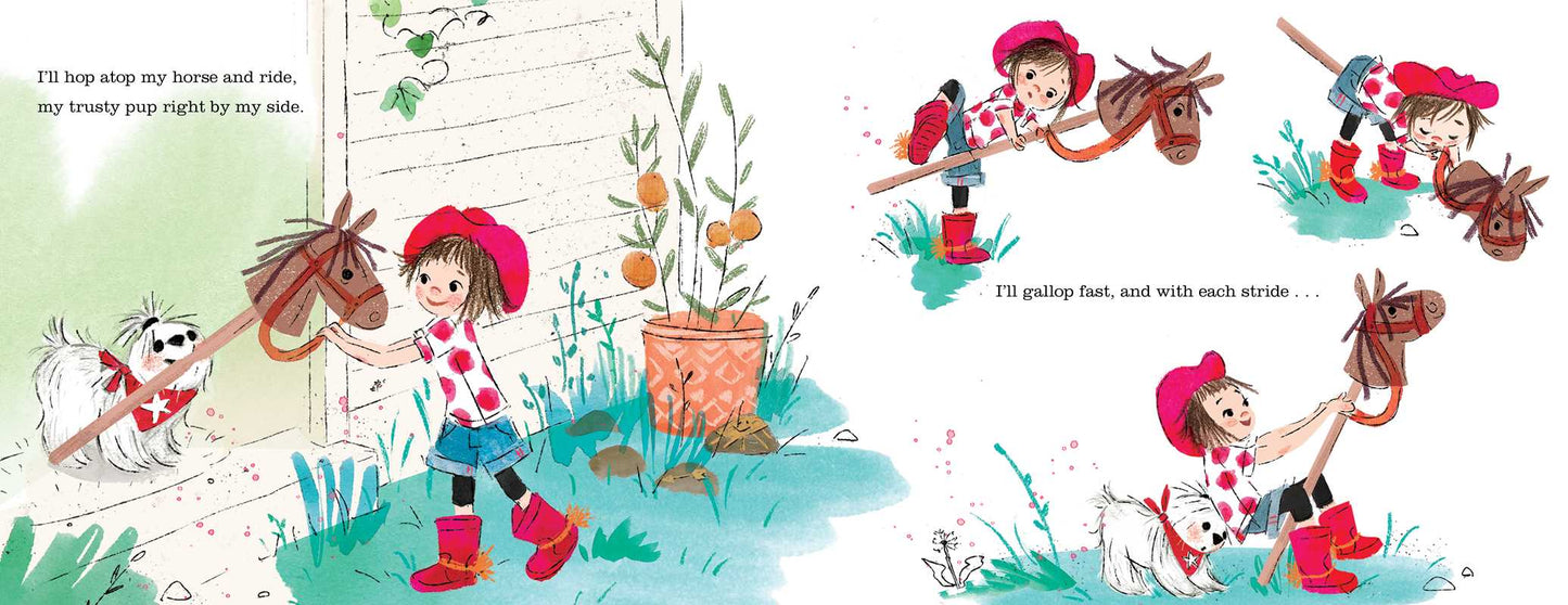 I Wanna Be a Cowgirl by Angela DiTerlizzi