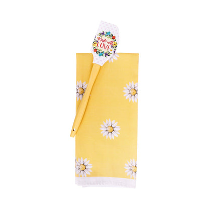 Tea Towel & Spatula Gift Set: Love