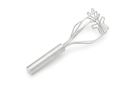 Fox Run 2-in-1 Mixer Stainless Steel Potato Masher, 10.5"