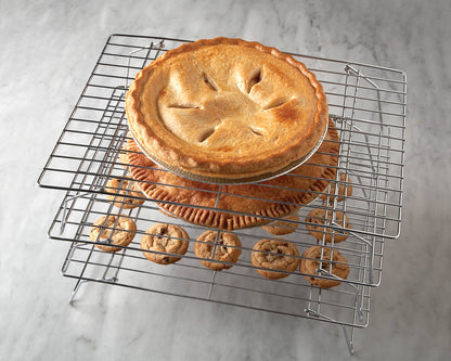 Fox Run Stackable Cooling Rack Set, 3-Piece, 14" x 10"