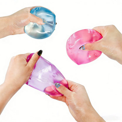 Cube squeeze ball