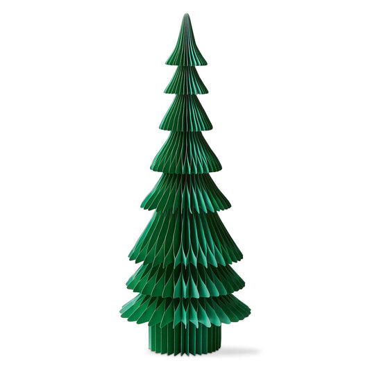 Christmas Evergreen Paper Tree Decor Large