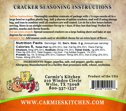 Sweet & Spicy Cracker Seasoning