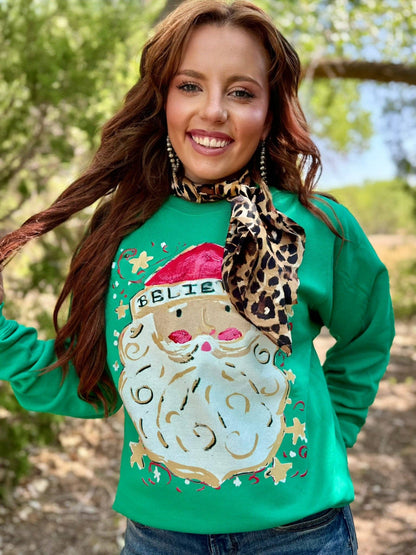 Callie Ann Stelter Believe in Santa Tee & Sweatshirt