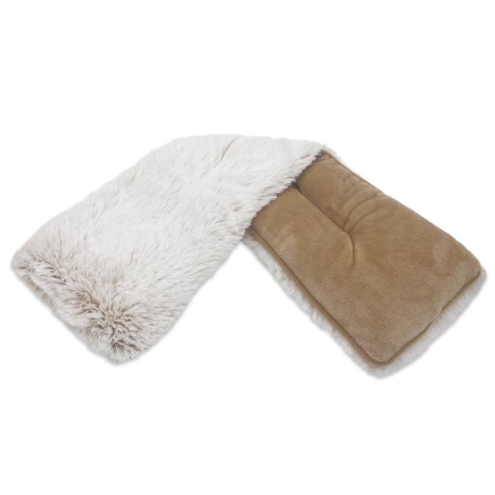 Marshmallow Brown Warmies Neck Wrap