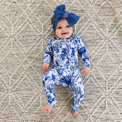 Hattie RUFFLE ZIP Bamboo Sleepes Little