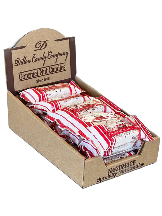 Divinity, Peppermint,  1.7 oz Snack Bar, Seasonal