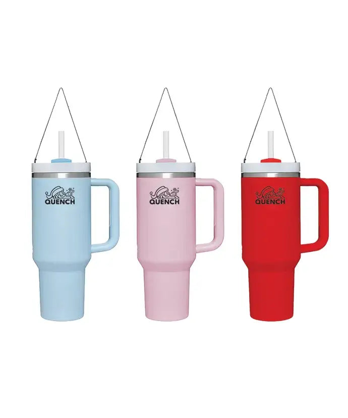 5" Resin Water Tumbler W/Straw Ornament