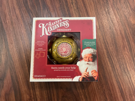 Santa’s Kindness Ornament