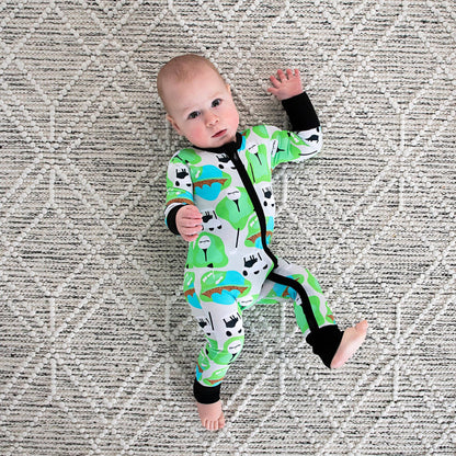 Ryder Golf Zip Bamboo Baby Two Way Zipper Outfit