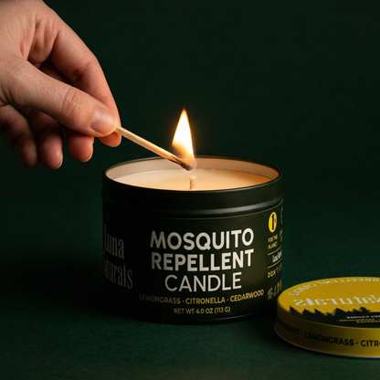 Mosquito Repellent Candle | Citrusy | 3 ct