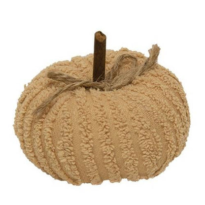 Mini Chenille Pumpkin, 2 Assorted