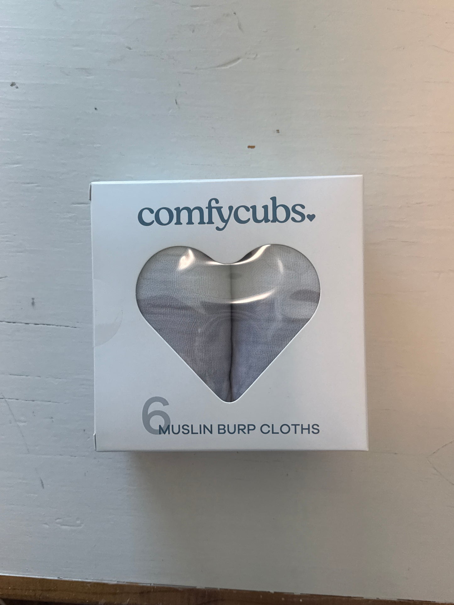 Comfy Cubs 6 Muslin Burp Cloths
