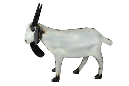 Farmhouse Goat-Metal-Garden-Yard Art-10 x 29L x 23H-Medium