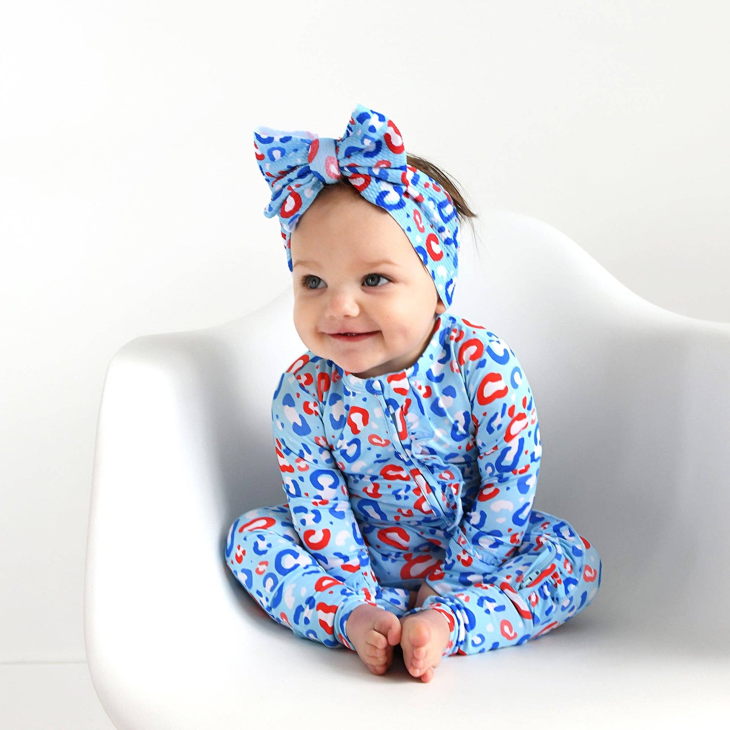 Kinsley Leopard Ruffle Zip Bamboo