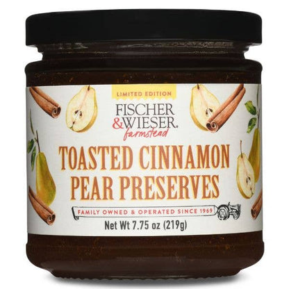 Toasted Cinnamon Pear Preserves - SEASONAL