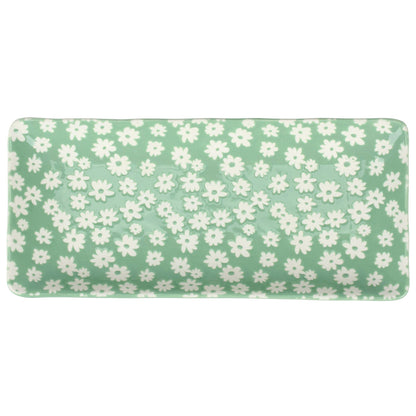 Rectangular Daisy Platter