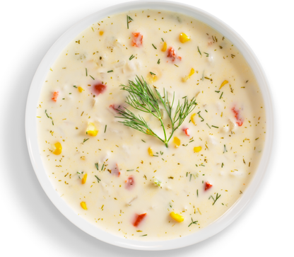 Florida Sunshine Red Pepper Corn Chowder