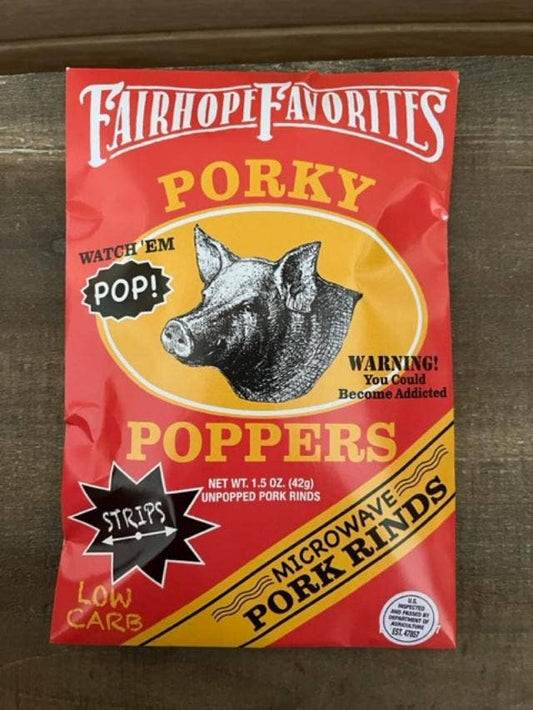Porky Poppers - Microwave Pork Rinds