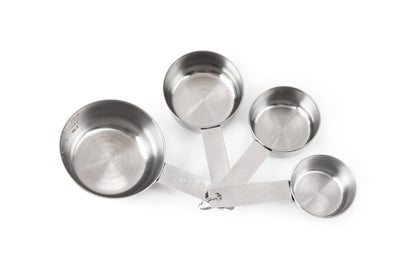 Fox Run Stainless Steel Measuring Cup Set, 4-Piece
