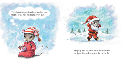 Santa Mouse Makes a Christmas Wish by Michael Brown