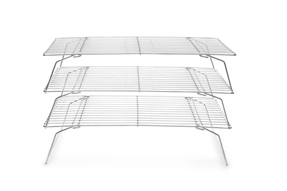 Fox Run Stackable Cooling Rack Set, 3-Piece, 14" x 10"