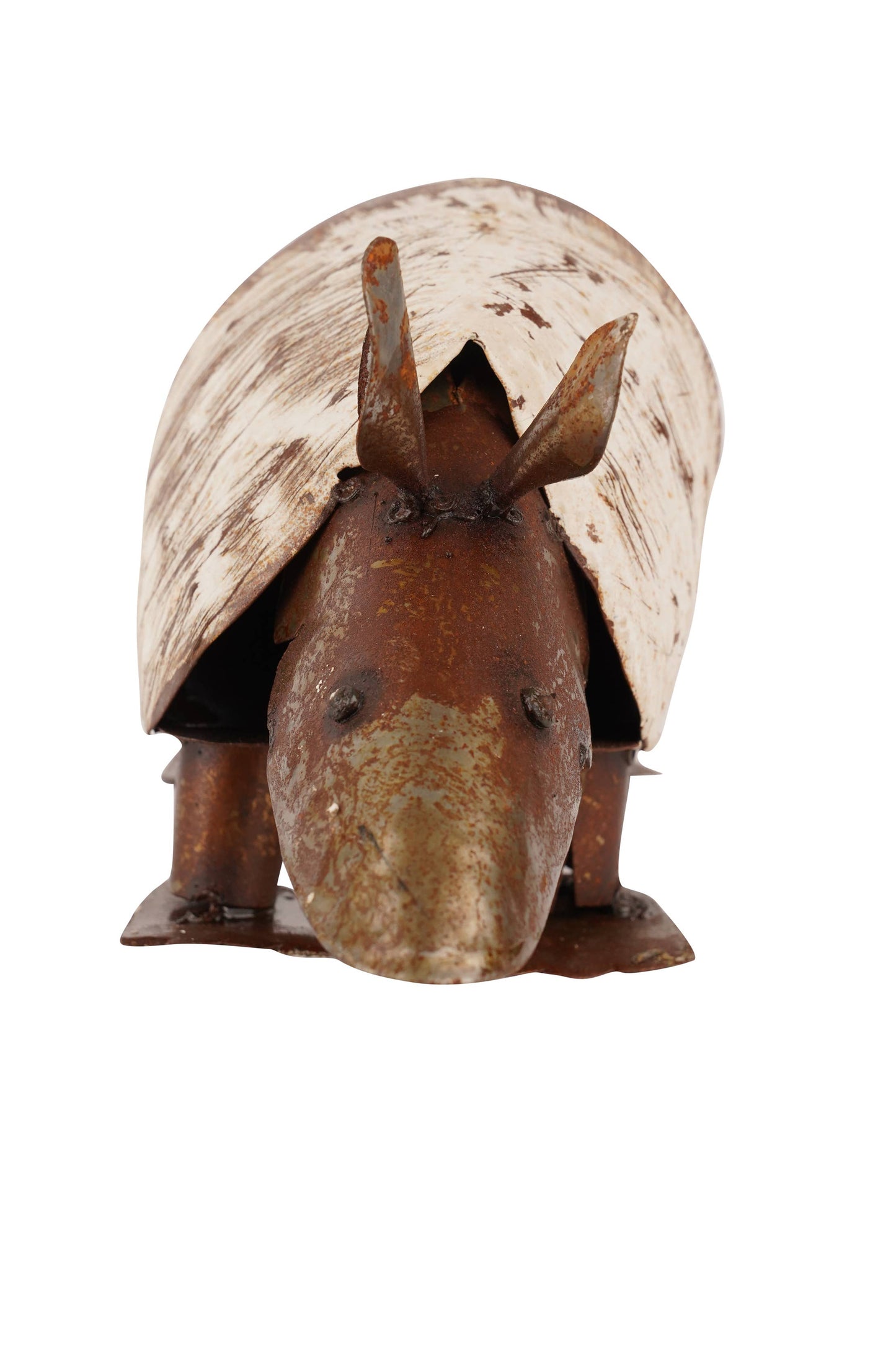 Farmhouse Garden Metal Armadillo-NEW-16x5x6 inch-Two Colors
