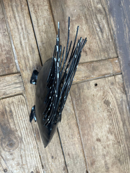Porcupine-Metal-Yard Art-Garden-Porcupine-