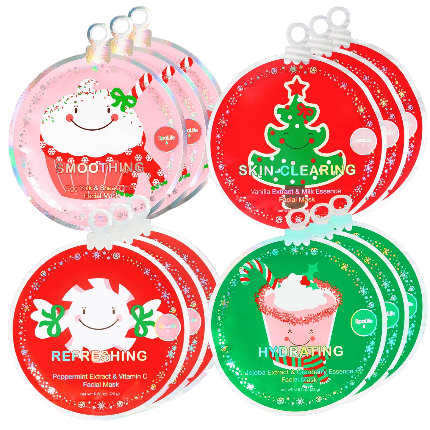 Christmas Holiday Stocking Stuffer Facial Mask-1