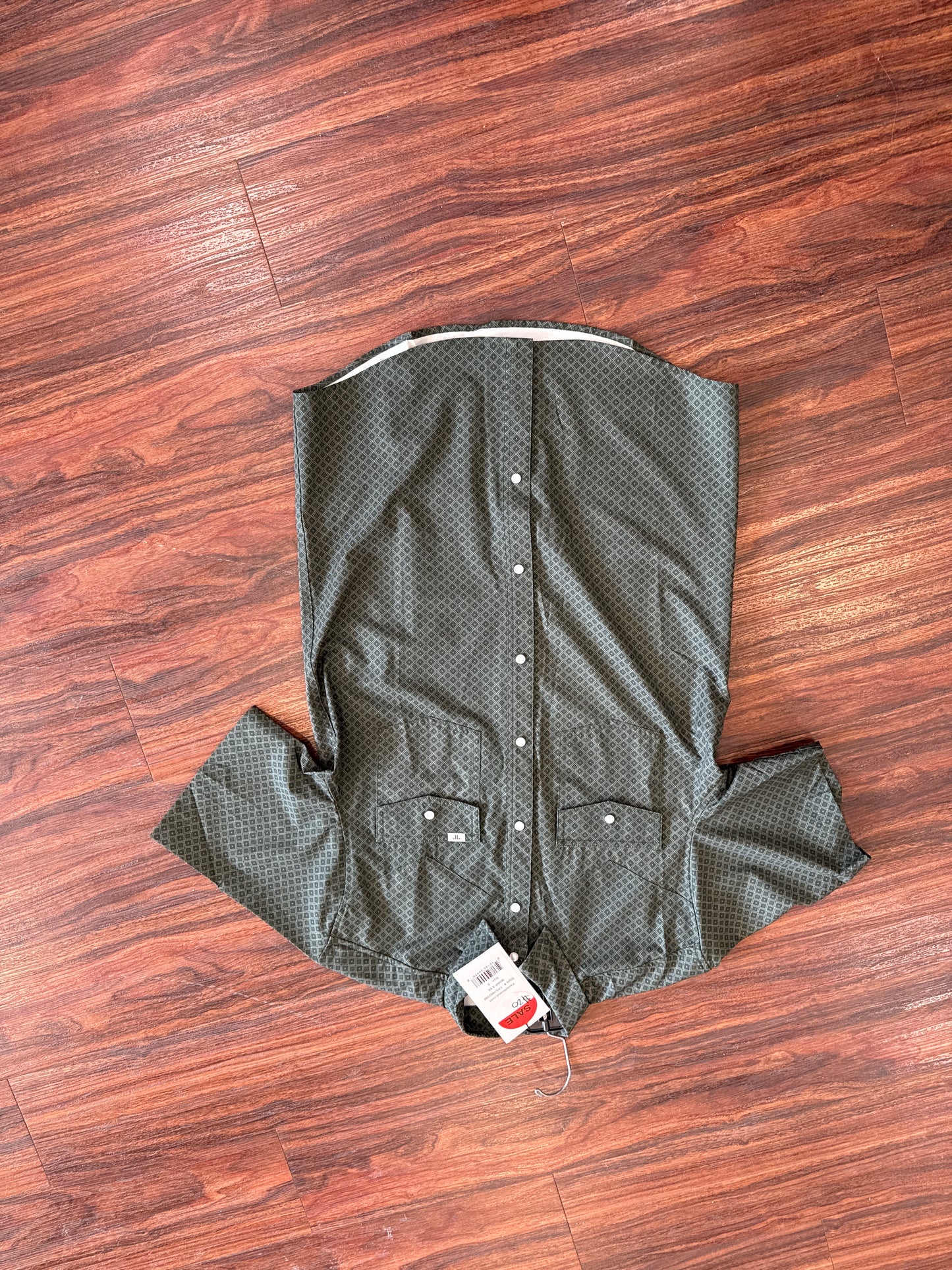 Green mens shirt small