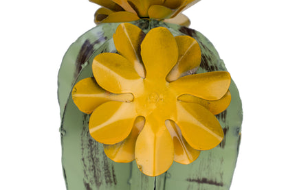 Yuma Metal Cactus-Garden-Desert Decor-Three Sizes-Green-